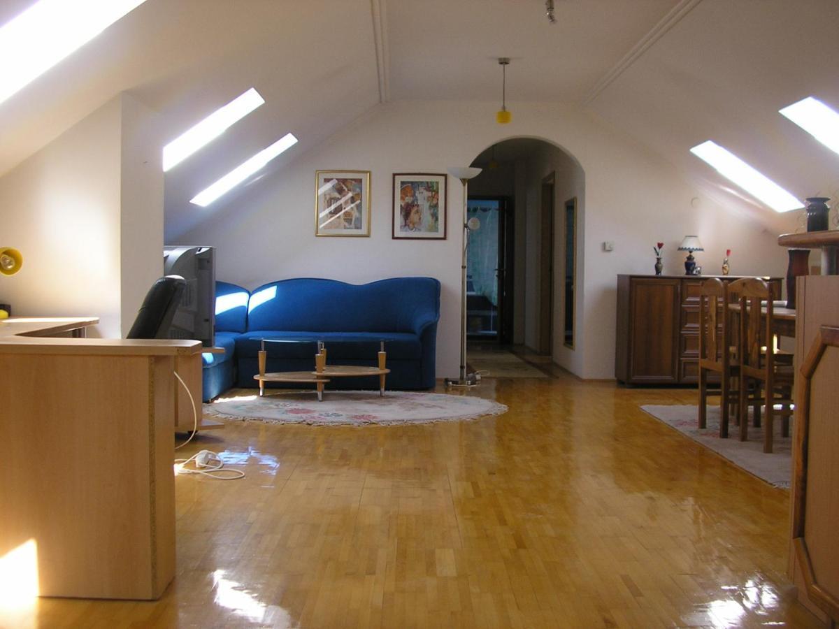 Suncano Potkrovje U Centru Apartment สโกเปีย ภายนอก รูปภาพ